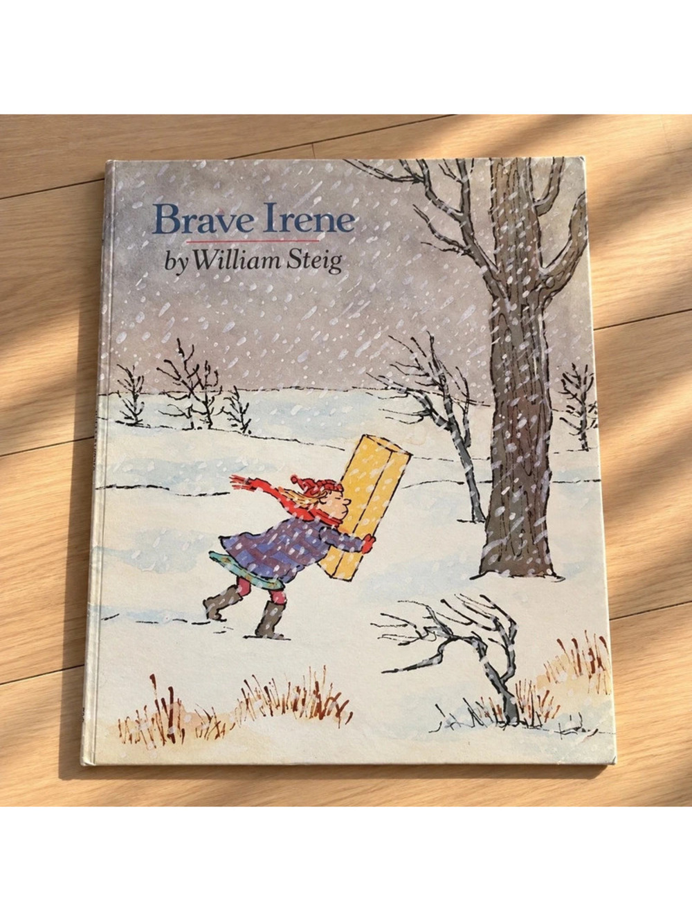 Brave Irene William Steig 1993 Vintage Paperback Children's Picture Book